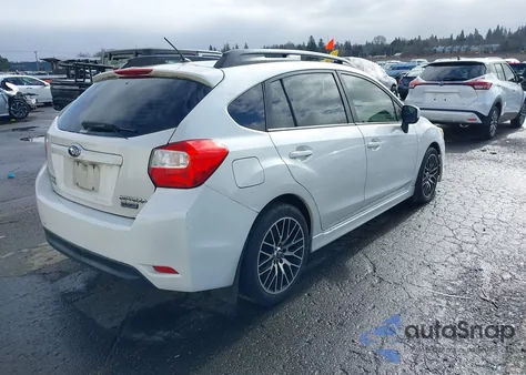 2013 Subaru Impreza 2.0I Sport Premium from USA, damaged, VIN JF1GPAL68DH850536